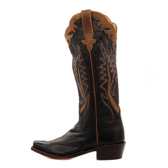 Rios of Mercedes Exclusive Black Sleek Buffalo Ladies' Boot - Picture 1 of 6